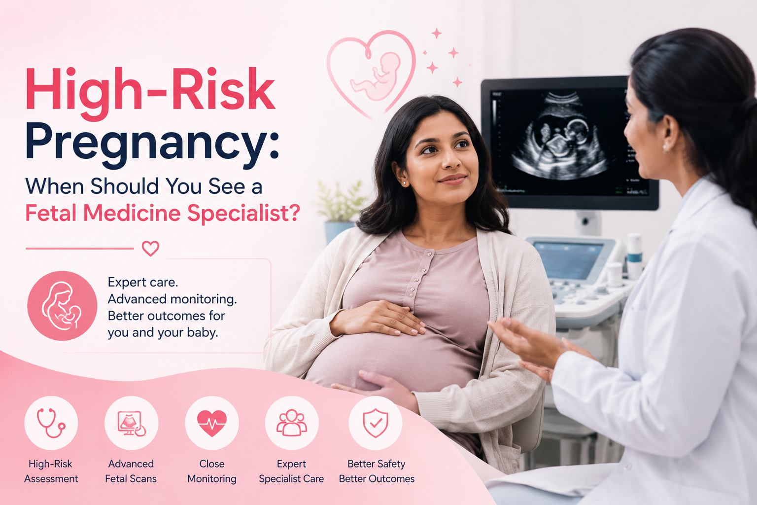 High-Risk Pregnancy: When Should You See a Fetal Medicine Specialist? article illustration for Mom & Me Fetal Medicine Centre