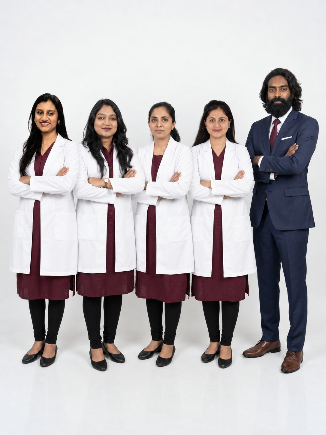Mom & Me clinical and leadership team, including Dr Shantala Sawkar